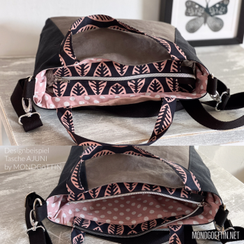 Preview: AJUNI Tasche Schnittmuster